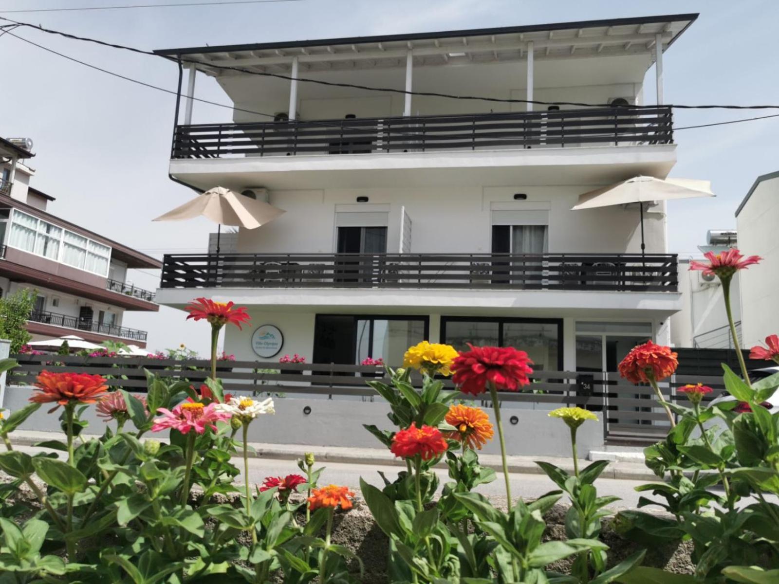 Villa Olympia Paralía المظهر الخارجي الصورة